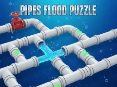 Oyunu Pipes Flood Puzzle çevrimiçi