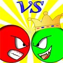 Oyunu Red ball vs green king çevrimiçi