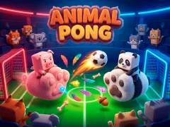 Oyunu Animal Paws Pong çevrimiçi