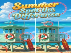 Oyunu Summer Spot the Differense çevrimiçi