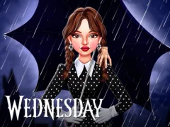 Oyunu Celebrity Wednesday Addams Style çevrimiçi