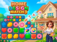 Oyunu Home Design Match 3 çevrimiçi