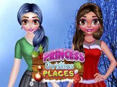 Oyunu Princess Christmas Places çevrimiçi