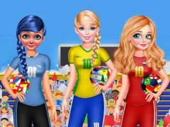 Oyunu BFF Princess Vote For  FIFA 2018 Quarter Finals çevrimiçi