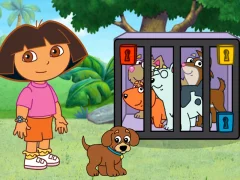 Oyunu Dora The explorer Dora's Puppy Adventure çevrimiçi