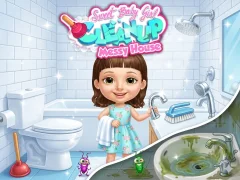 Oyunu Sweet Baby Girl Cleanup Messy House çevrimiçi