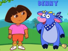 Oyunu Dora's Meet My Friends çevrimiçi