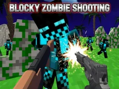 Oyunu Blocky Zombie Shooting çevrimiçi