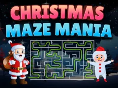 Oyunu Christmas Maze Mania çevrimiçi