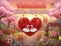 Oyunu Valentine's Hidden Alphawords çevrimiçi