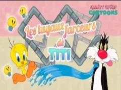Oyunu Looney Tunes Cartoons Les tuyaux farceurs de Titi çevrimiçi