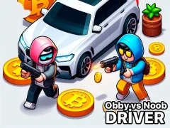 Oyunu Obby vs Noob Driver çevrimiçi
