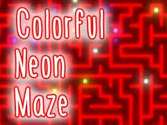 Oyunu Colorful Neon Maze çevrimiçi