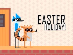 Oyunu Mordecai and Rigby Easter Holiday çevrimiçi