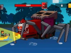 Oyunu Pirate Block Craft Monster Shooter çevrimiçi