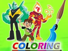 Oyunu Ben 10 Coloring çevrimiçi