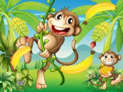 Oyunu Jungle Monkey Run çevrimiçi