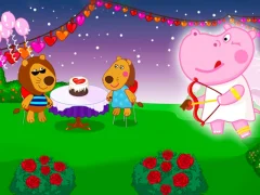Oyunu Hippo Valentine's Cafe çevrimiçi