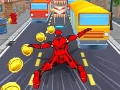 Oyunu Subway Run Superhero Robot çevrimiçi