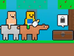 Oyunu Baby Noob vs Baby Obby Horse çevrimiçi