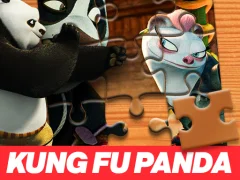 Oyunu Kung Fu Panda Dragon Knight Jigsaw Puzzle çevrimiçi