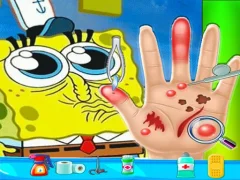 Oyunu Spongebob Hand Doctor çevrimiçi