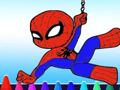 Oyunu Spiderman Coloring book çevrimiçi