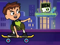 Oyunu Ben 10 Skateboarding çevrimiçi