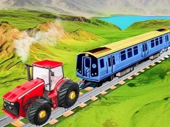 Oyunu Chain Tractor Train Towing Game 3D çevrimiçi
