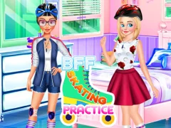 Oyunu BFF Skating Practice çevrimiçi