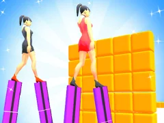 Oyunu Heels Run Race - Stack Rider çevrimiçi