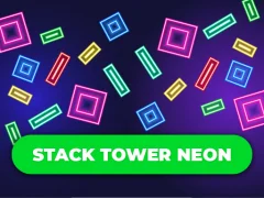 Oyunu Stack Tower Neon: Keep Blocks Balance çevrimiçi