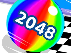 Oyunu Ball Run 2048 çevrimiçi