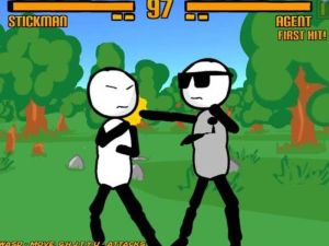 Oyunu Stickman Gun- Daha Az Dövüş çevrimiçi