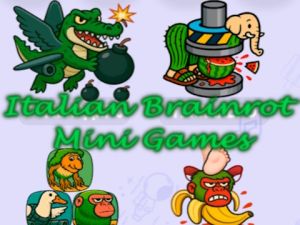 Oyunu İtalyan Brainrot Mini Oyunları  çevrimiçi