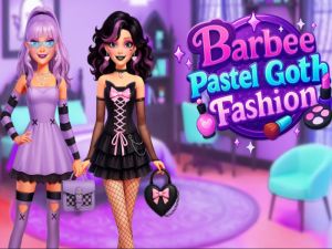 Oyunu Barbee pastel goth moda çevrimiçi