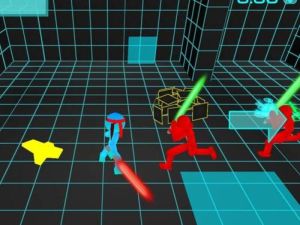 Oyunu Stickman Neon Kılıç Dövüşü çevrimiçi