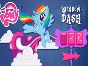Oyunu Rainbow Dash'in bulut yumru çevrimiçi