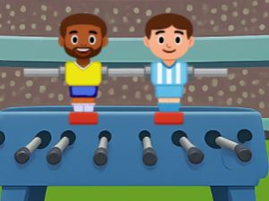 Oyunu Kick Pong masa futbolu çevrimiçi