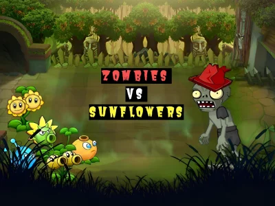Oyunu Zombies vs. Sunflowers çevrimiçi