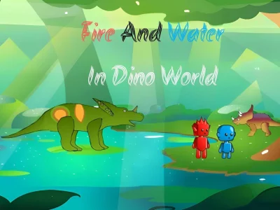 Oyunu Fire And Water In Dino World çevrimiçi