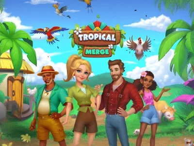 Oyunu Tropical Merge çevrimiçi