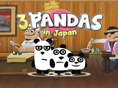 Oyunu 3 Pandas In Japan HTML5 çevrimiçi