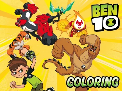 Oyunu Ben 10 Coloring çevrimiçi