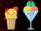 Oyunu Ice cream PUZZLES çevrimiçi