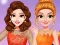 Oyunu Princesses Ice Skating Dress Up çevrimiçi