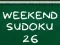 Oyunu Weekend Sudoku 26 çevrimiçi