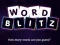 Oyunu Word Blitz çevrimiçi