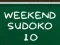 Oyunu Weekend Sudoku 10 çevrimiçi