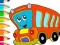 Oyunu Coloring Book: Bus çevrimiçi